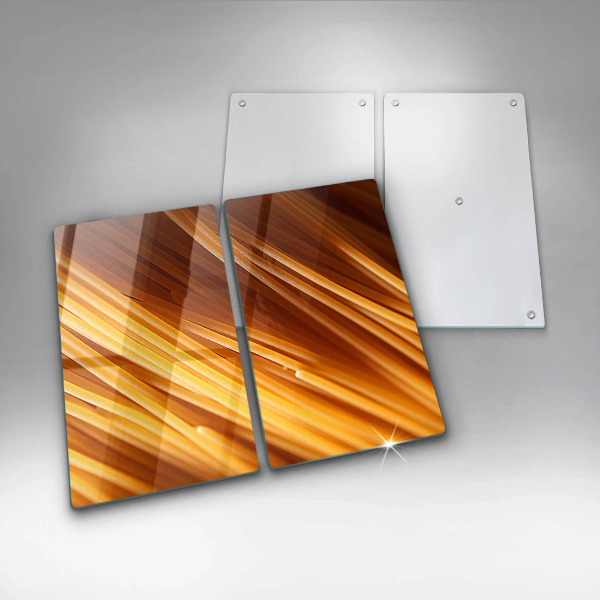 Glass worktop saver Spaghetti pasta