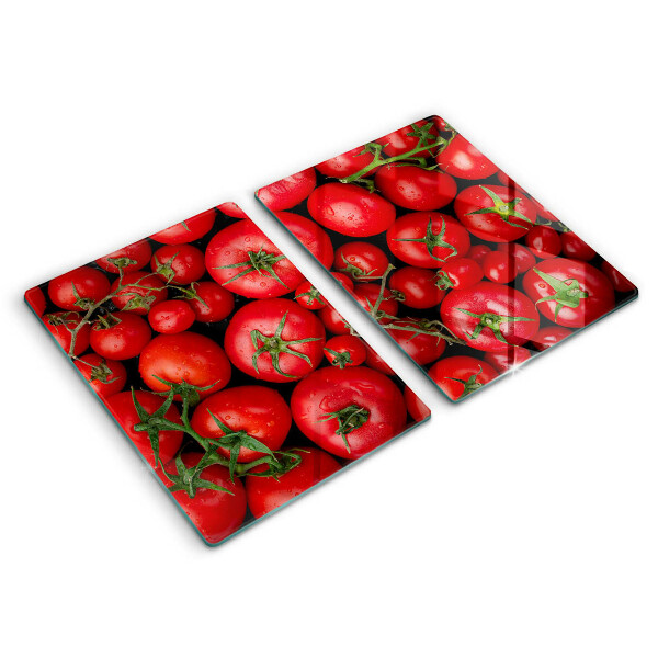 Glass worktop saver Tomatoes