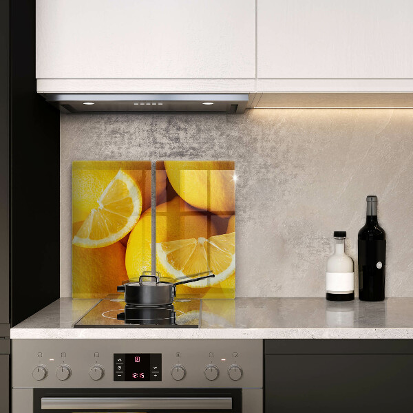 Glass worktop saver Juicy lemons