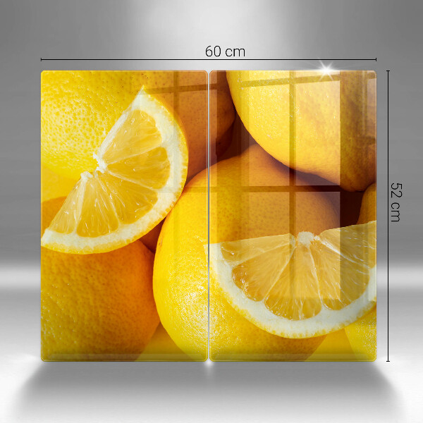 Glass worktop saver Juicy lemons