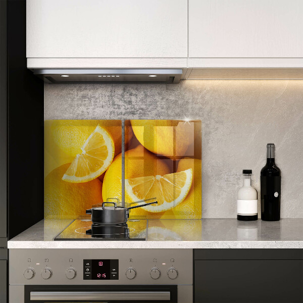 Glass worktop saver Juicy lemons