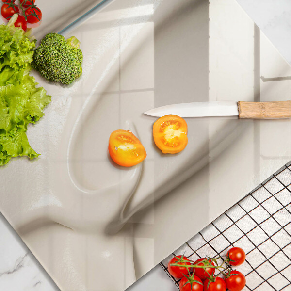 Glass worktop saver Ice cream