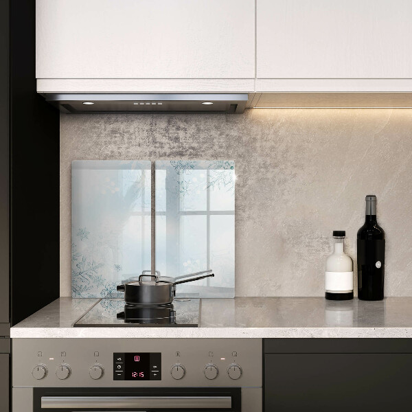 Glass worktop saver Snowflake