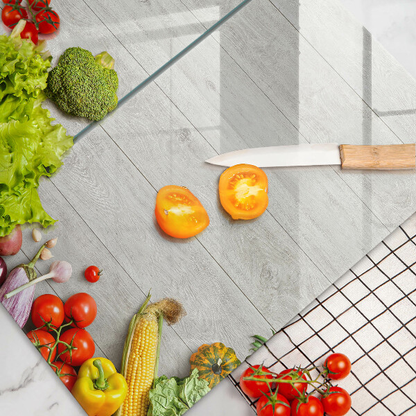 Kitchen worktop protector Vegetables on the boards