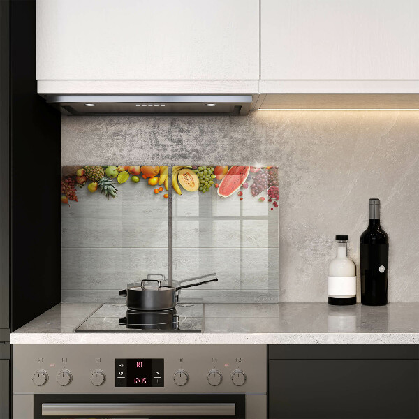 Kitchen worktop protector Fruit on the boards