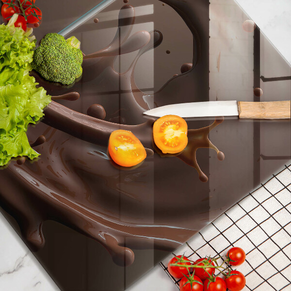 Worktop protector Liquid chocolate