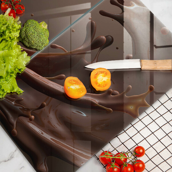 Worktop protector Liquid chocolate
