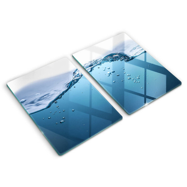 Worktop protector Blue water