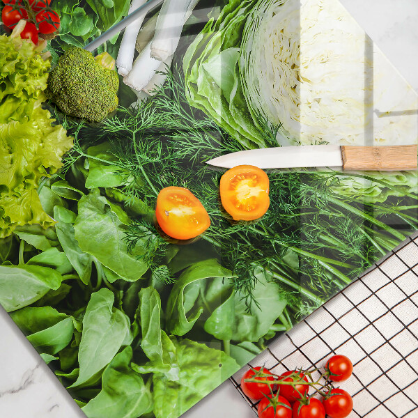 Worktop protector Green vegetables