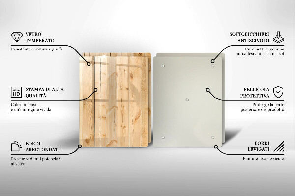 Worktop protector Delicate wooden boards