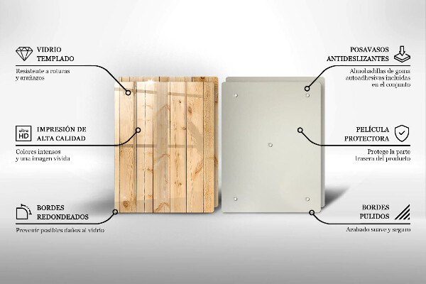 Worktop protector Delicate wooden boards