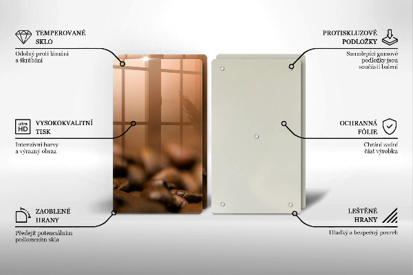 Worktop protector Coffee beans