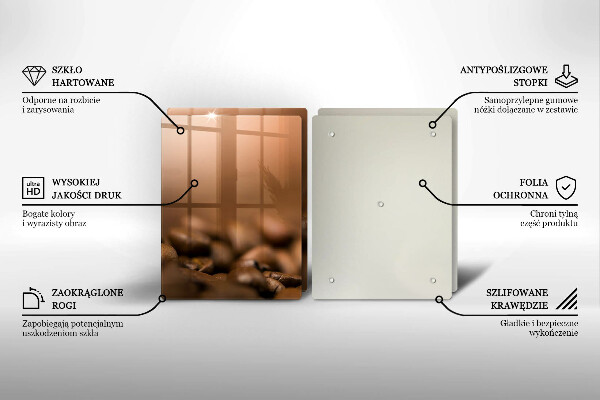 Worktop protector Coffee beans