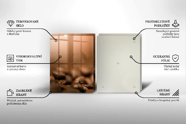 Worktop protector Coffee beans