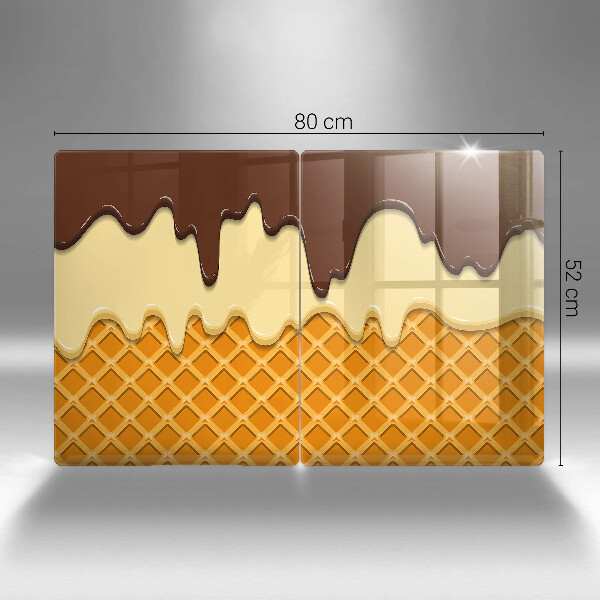 Worktop protector Illustration of ice cream