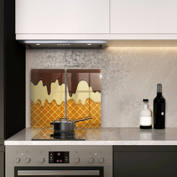 Worktop protector Illustration of ice cream