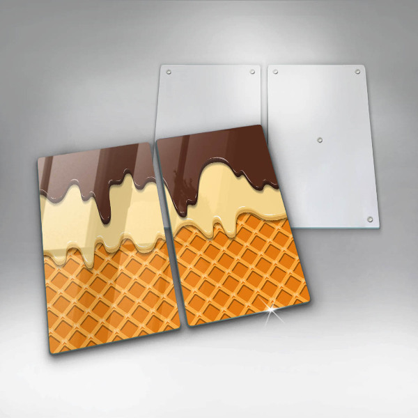 Worktop protector Illustration of ice cream