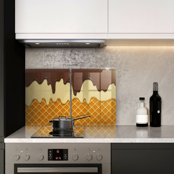 Worktop protector Illustration of ice cream