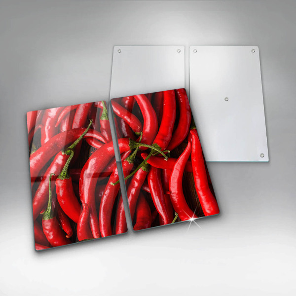 Worktop protector Hot chili peppers
