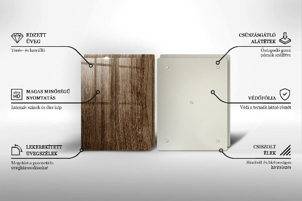 Worktop protector Wood texture