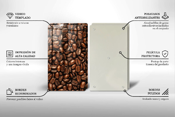Worktop protector Coffee beans