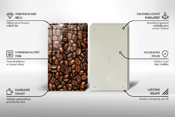 Worktop protector Coffee beans