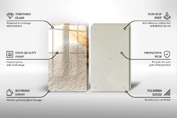 Worktop protector Flour and cereals