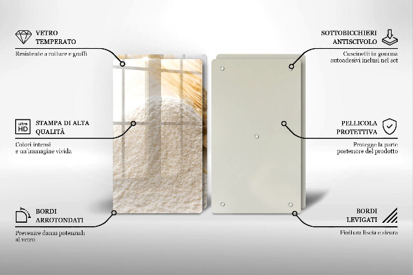 Worktop protector Flour and cereals