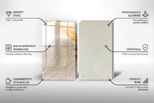 Worktop protector Flour and cereals