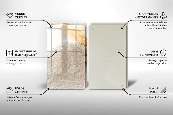 Worktop protector Flour and cereals