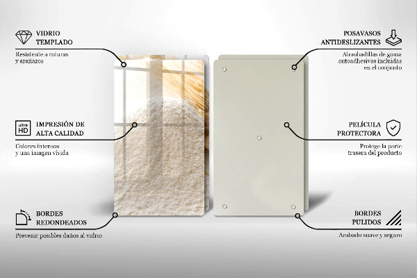 Worktop protector Flour and cereals