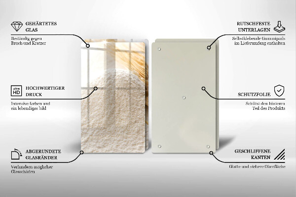 Worktop protector Flour and cereals