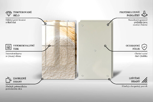 Worktop protector Flour and cereals