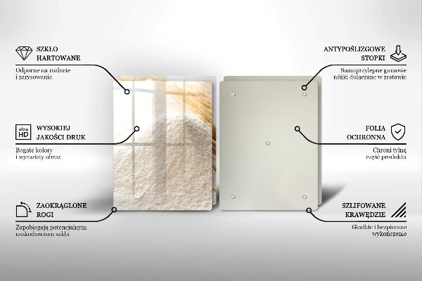 Worktop protector Flour and cereals