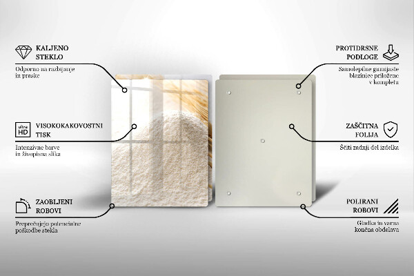 Worktop protector Flour and cereals