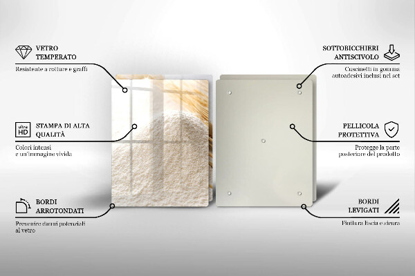 Worktop protector Flour and cereals