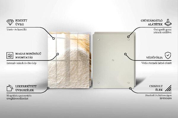Worktop protector Flour and cereals