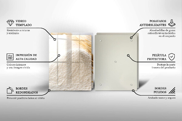 Worktop protector Flour and cereals