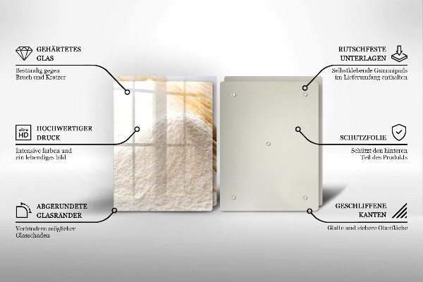 Worktop protector Flour and cereals