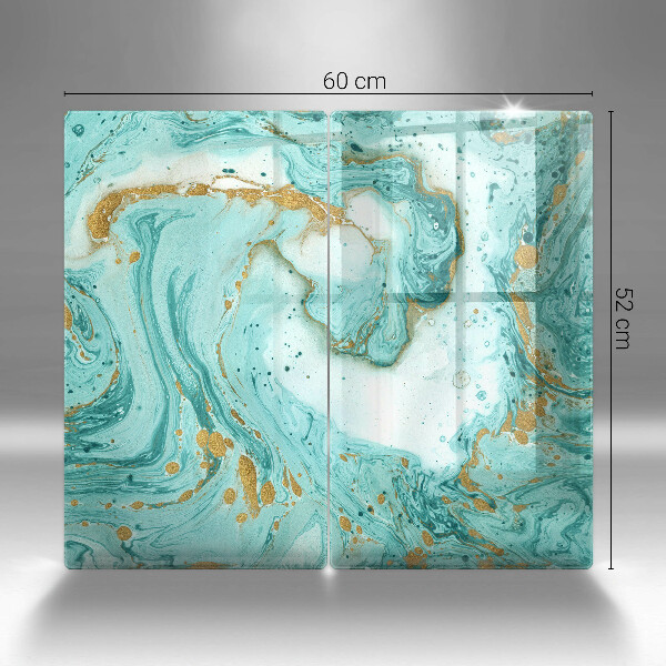 Kitchen worktop protector Blue abstraction