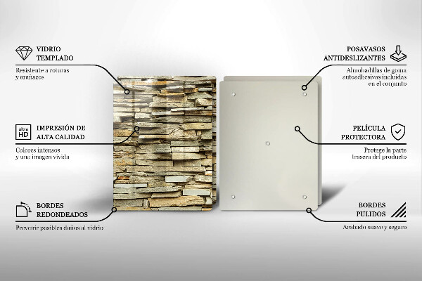 Kitchen worktop saver Decorative stones