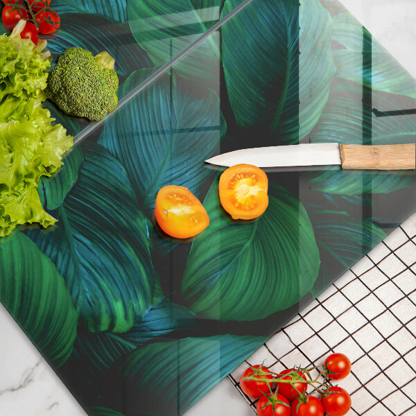 Kitchen worktop protector Jungle leaves