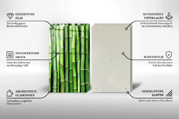 Kitchen worktop saver Nature bamboo
