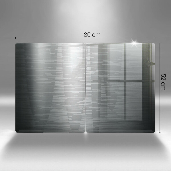 Kitchen worktop saver Metal texture