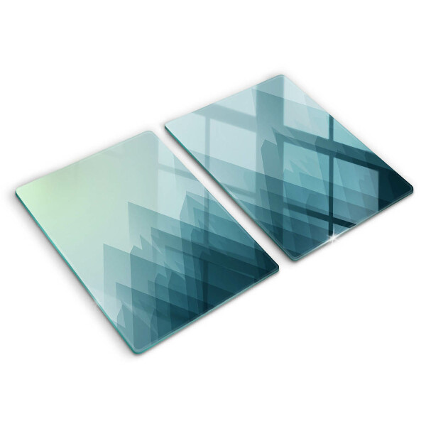 Kitchen worktop saver Abstract mountains