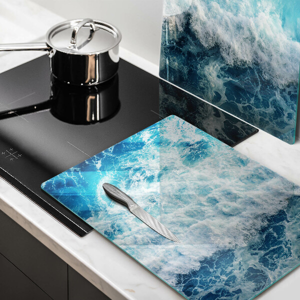 Kitchen worktop saver Water sea waves