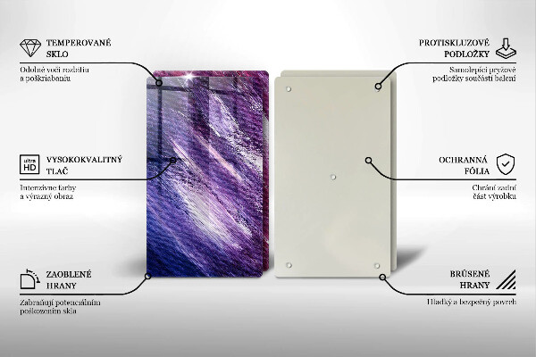 Kitchen worktop protector Paint abstraction