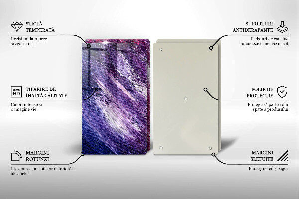 Kitchen worktop protector Paint abstraction