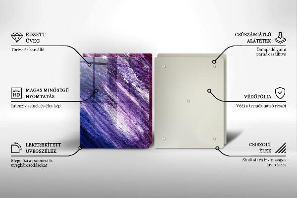 Kitchen worktop protector Paint abstraction