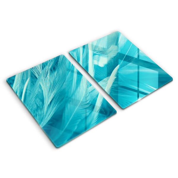 Kitchen worktop protector Delicate feathers